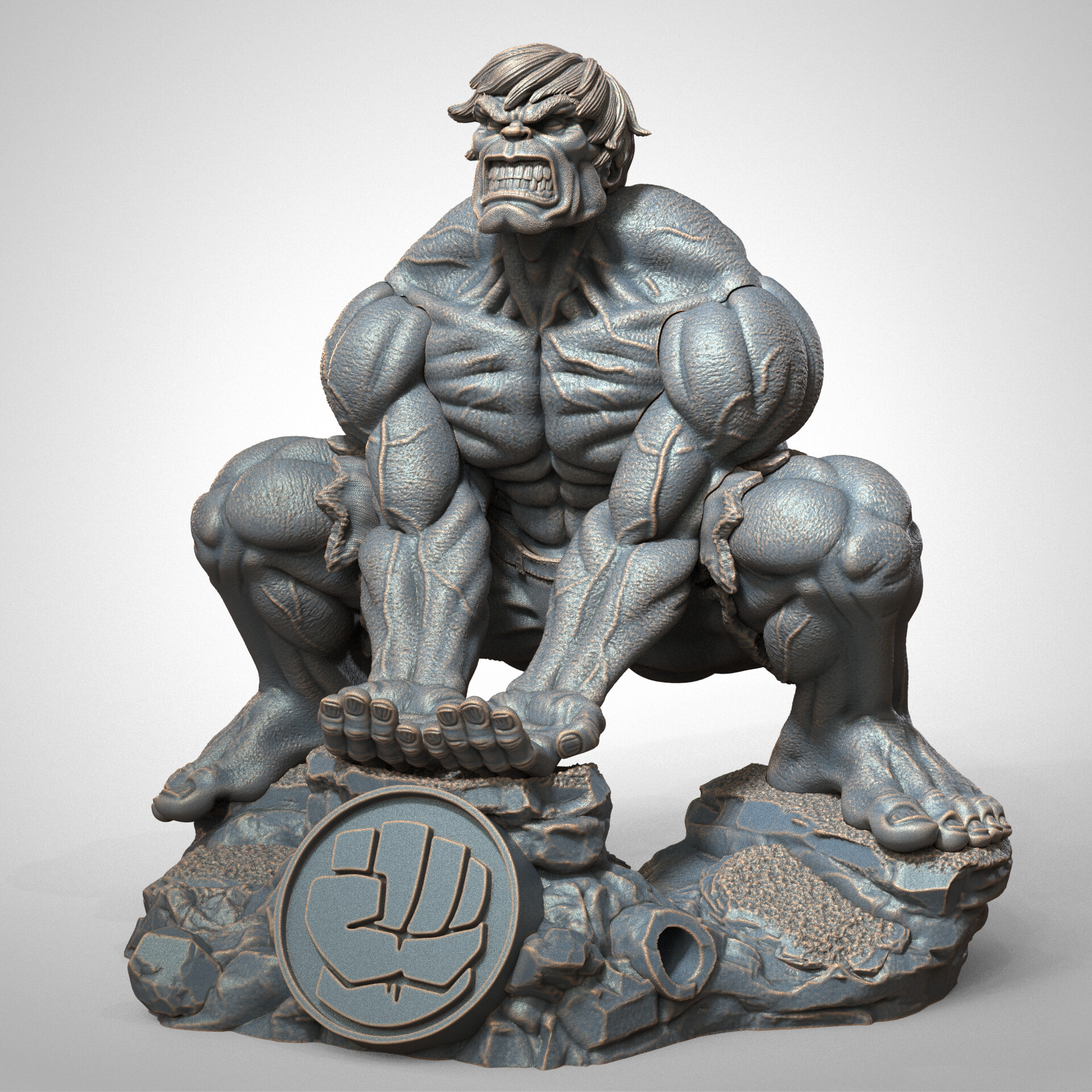 ArtStation - Hulk joystick holder Fanart