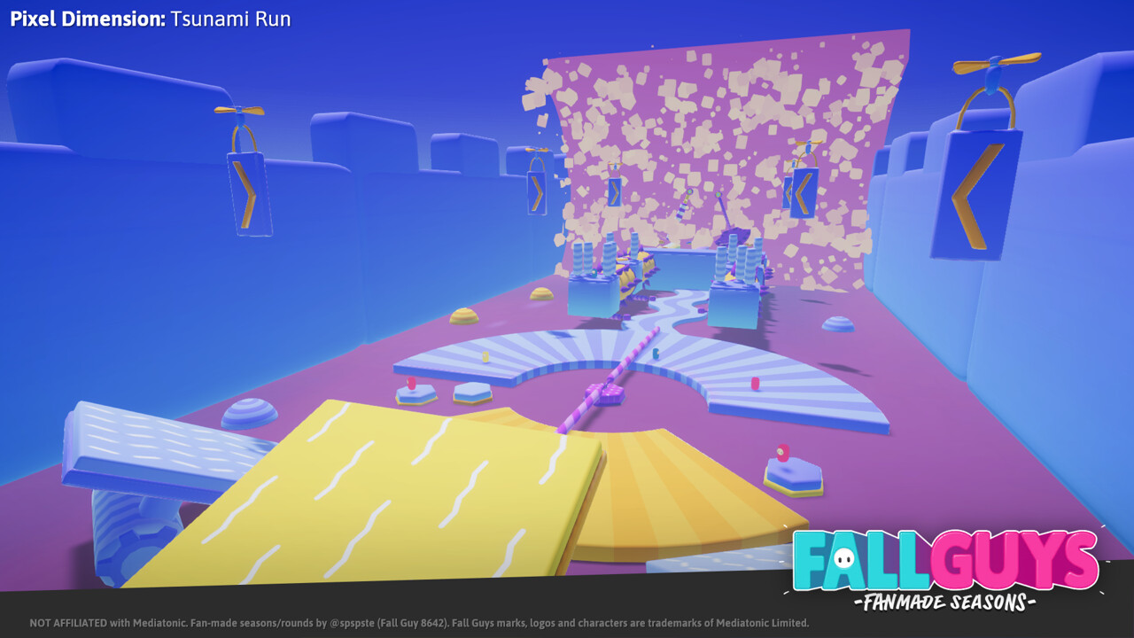 ArtStation Some Fall Guys Fan made Seasons Levels D