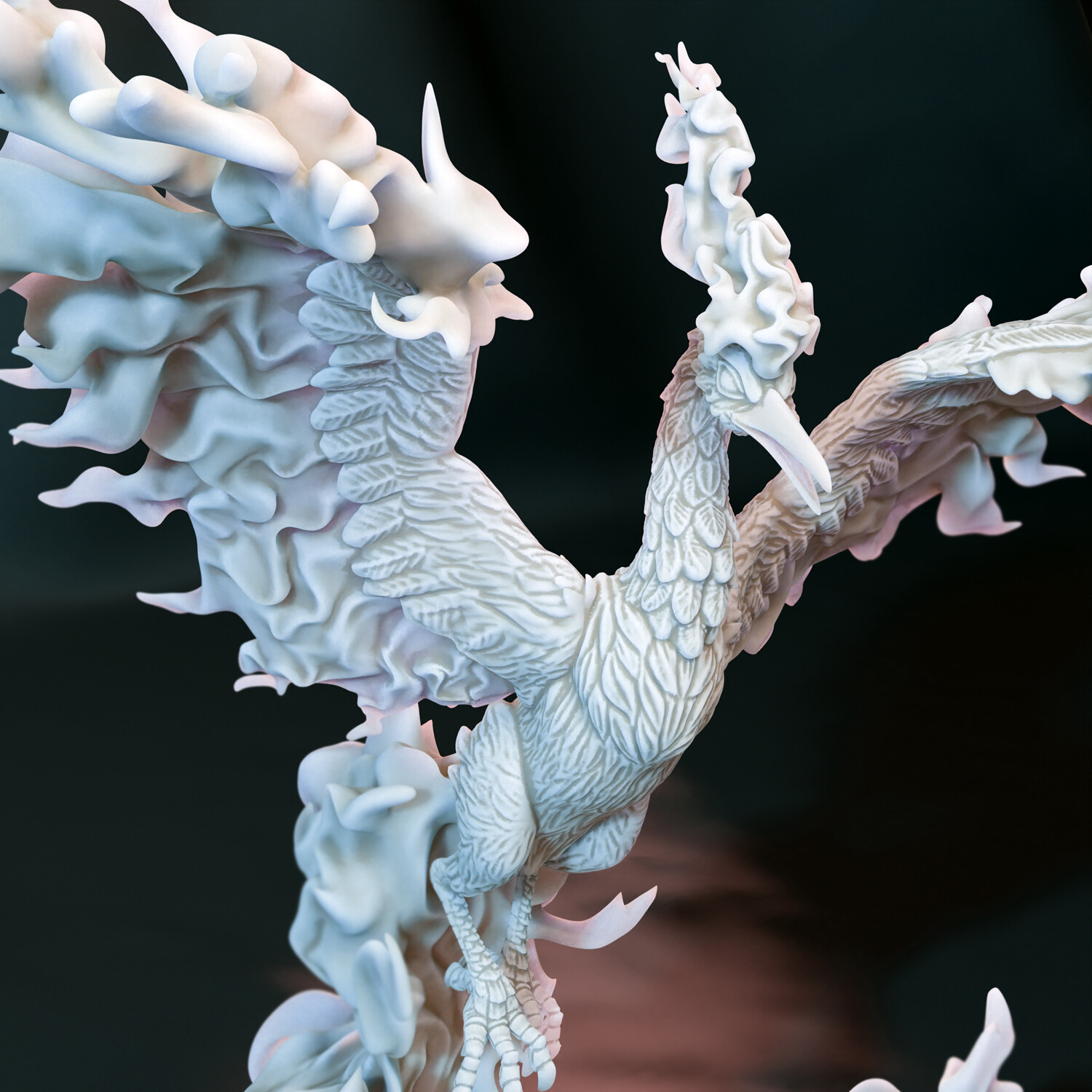 MOLTRES POKEMON 3D model 3D printable