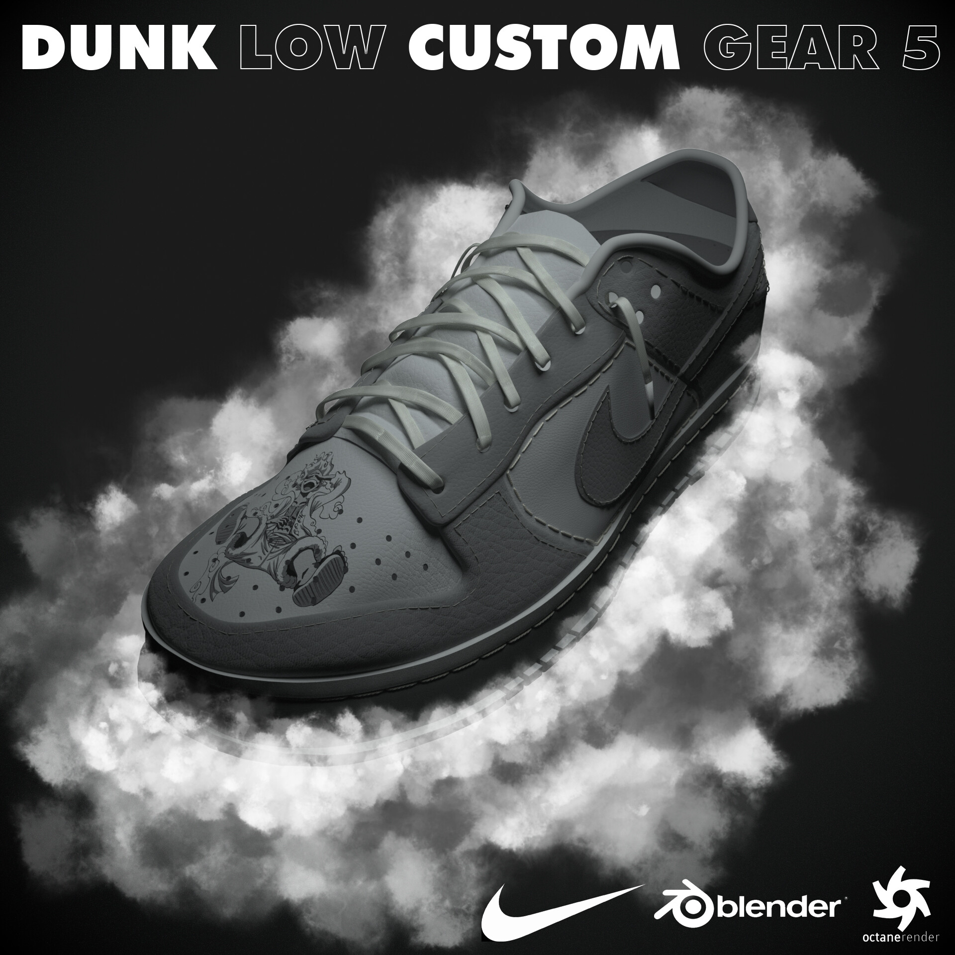 ArtStation - Custom Nike