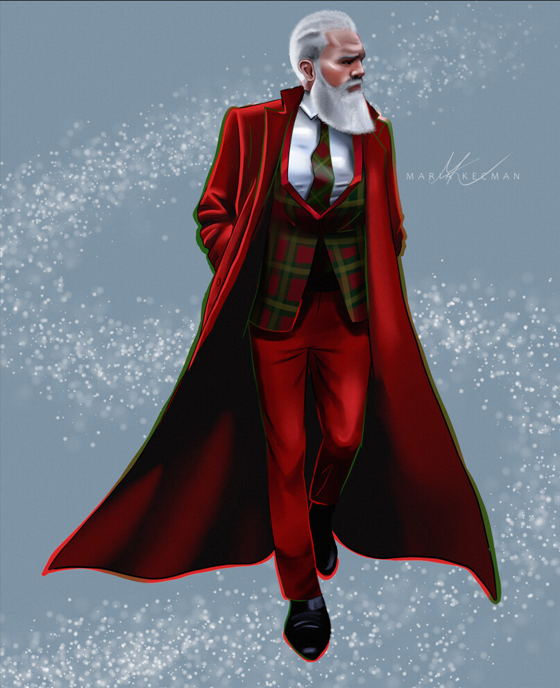 ArtStation Modern Santa Claus