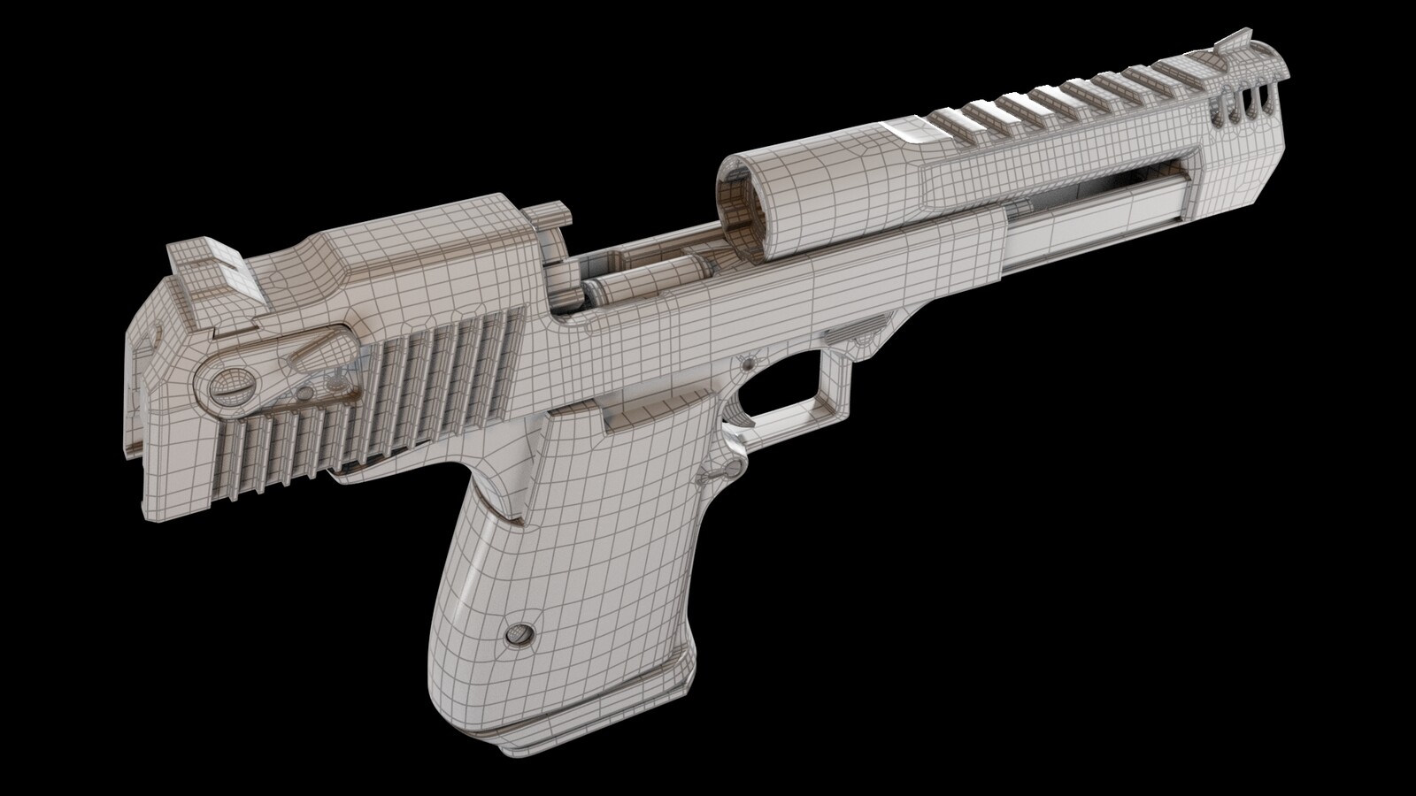 I've enhanced this model by creating its internal structure and optimizing the topology for rendering with subdivision.