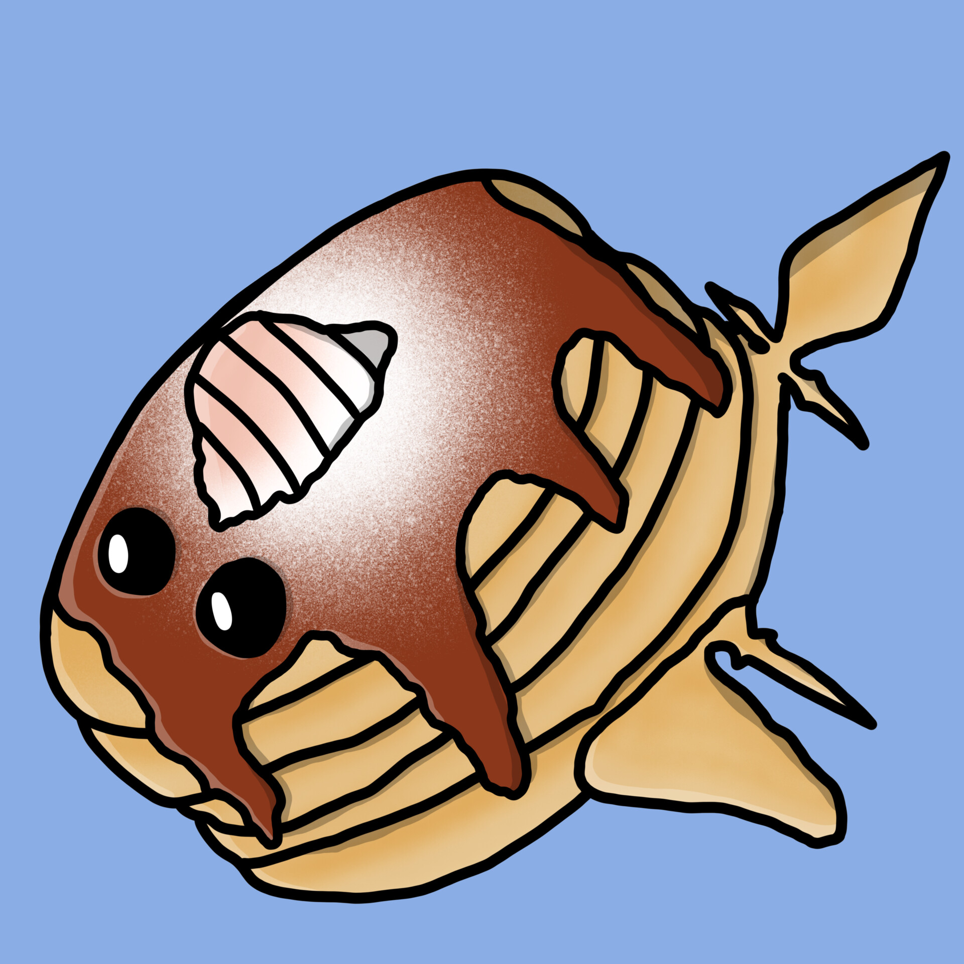 ArtStation Pancake Fish