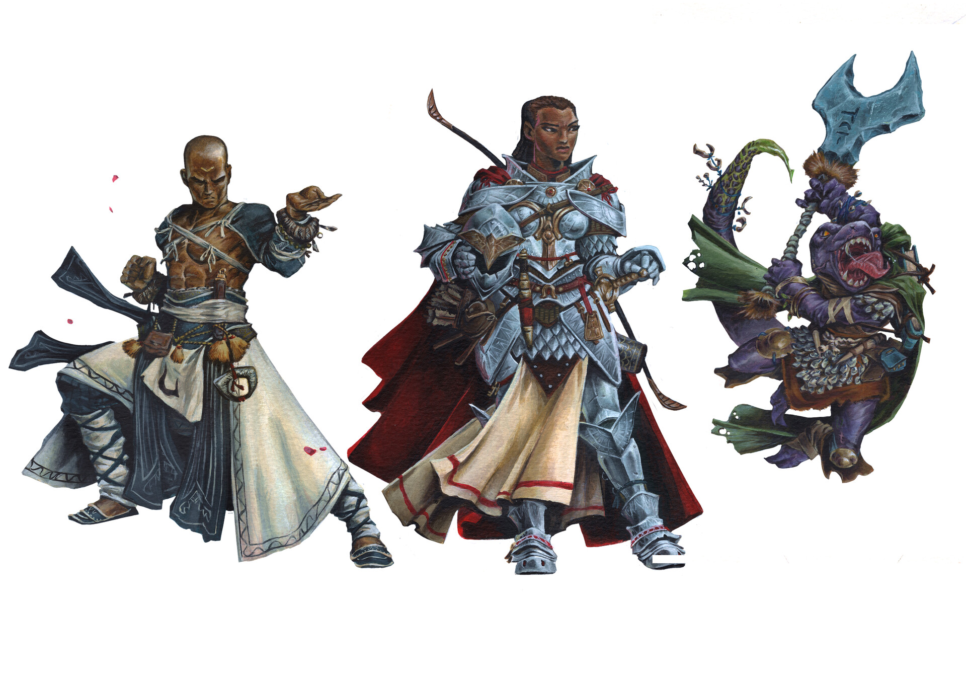 ArtStation Pathfinder 2e Character designs