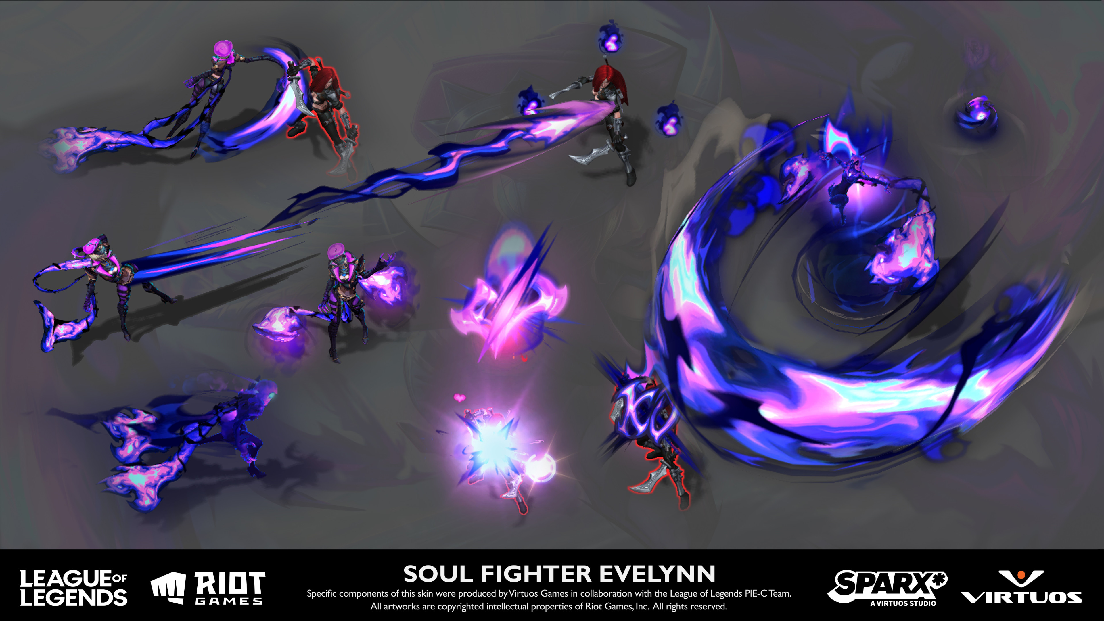 LoL divulga artes de 6 skins SoulFighter e detalhes do novo modo