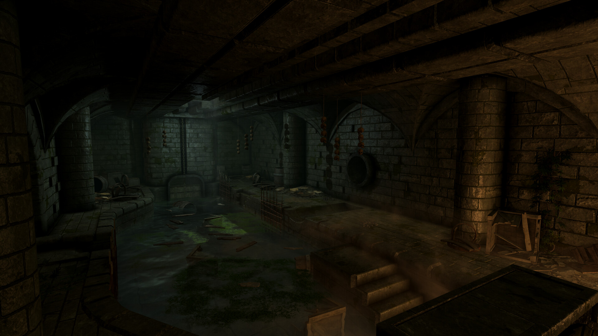 ArtStation Skyblivion Imperial City, Temple District Sewer System