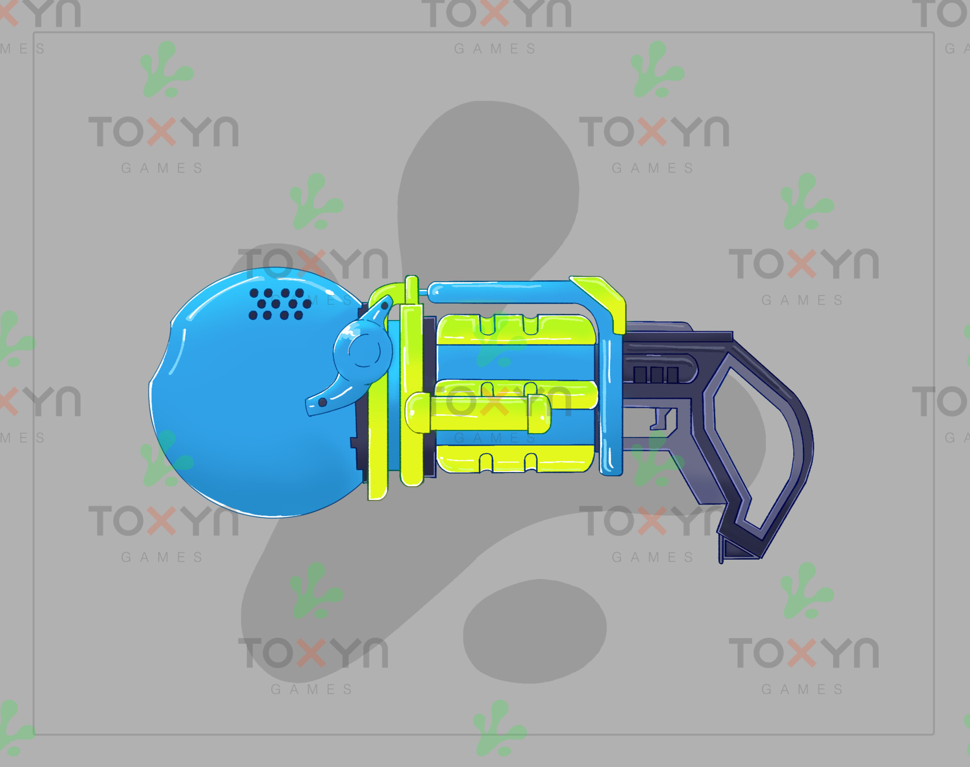 ArtStation Bubble Gun DIVEXOR GUN DESIGN