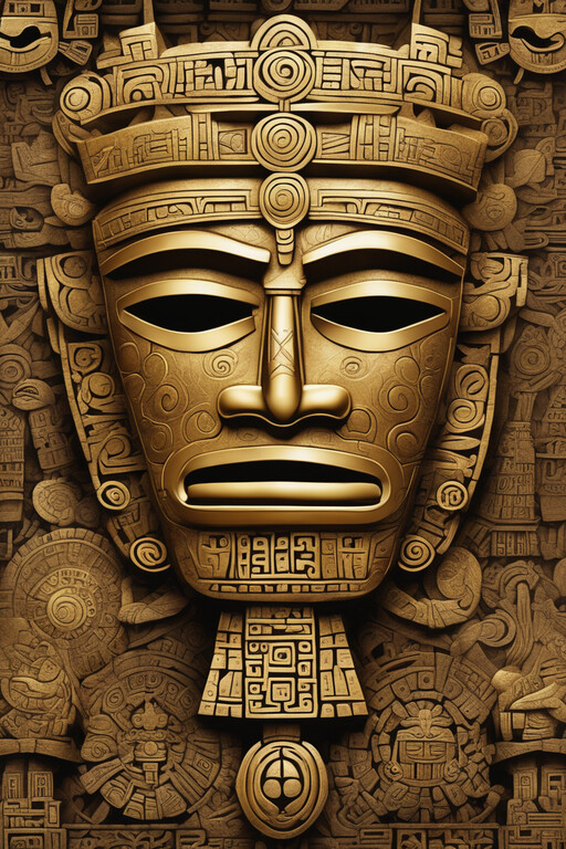 ArtStation - Gilded Echoes: Unveiling the Enigma of Teotihuacan