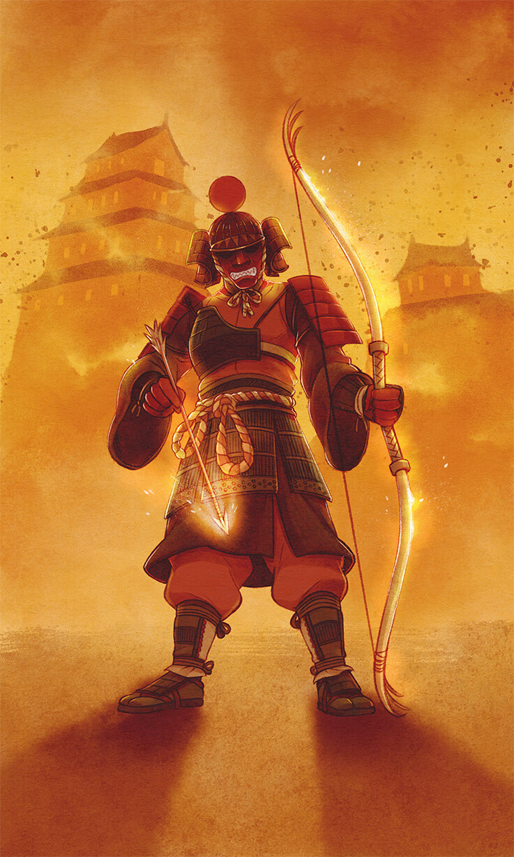 Hachiman / Roi de bâtons (version finalisée par Joo)