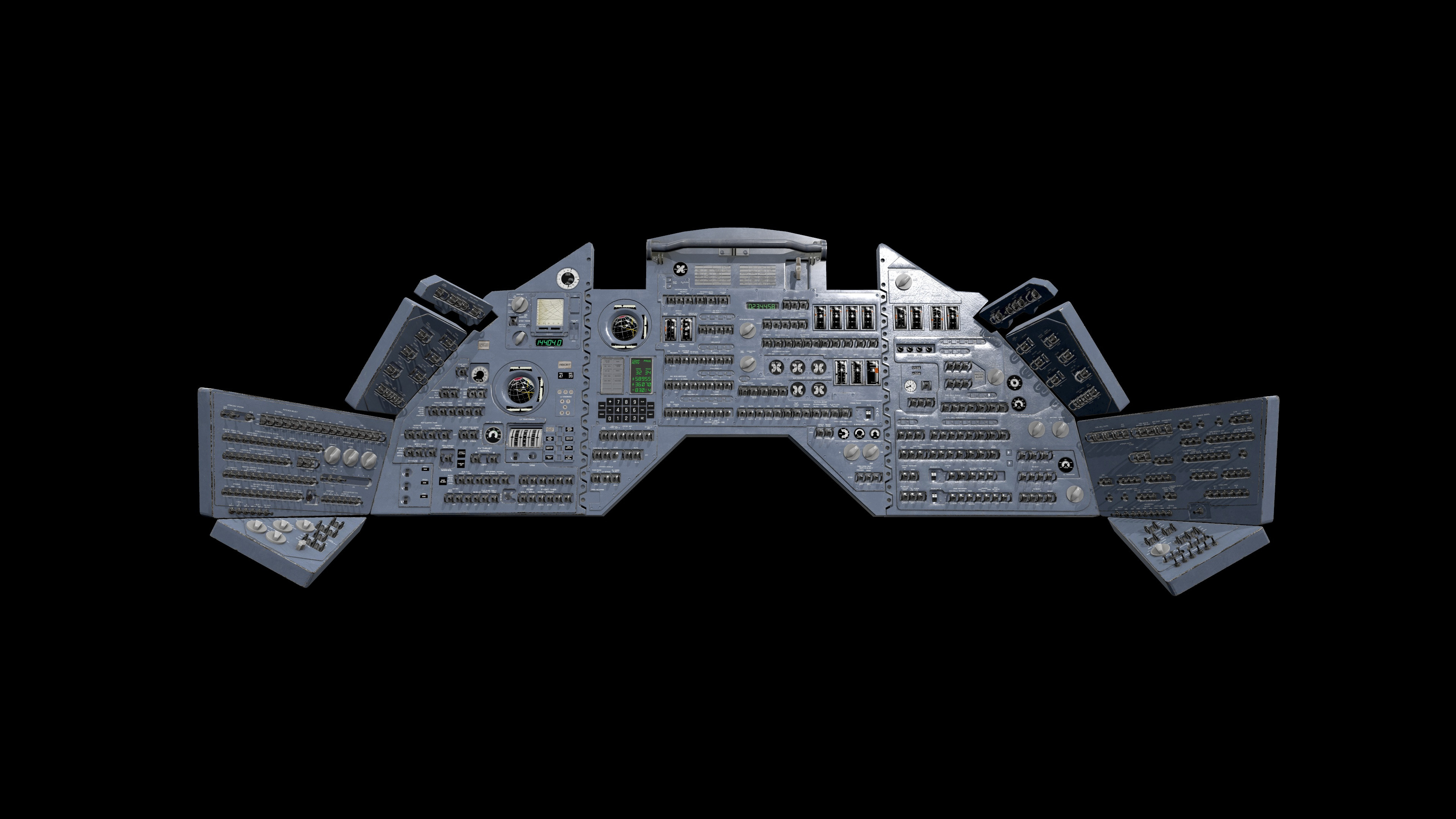 Apollo Command Module Control Panel