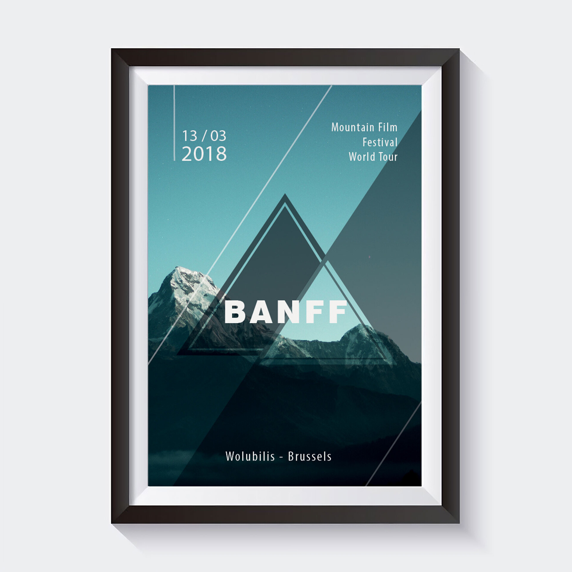 ArtStation - Banff Mountain Film Festival Poster