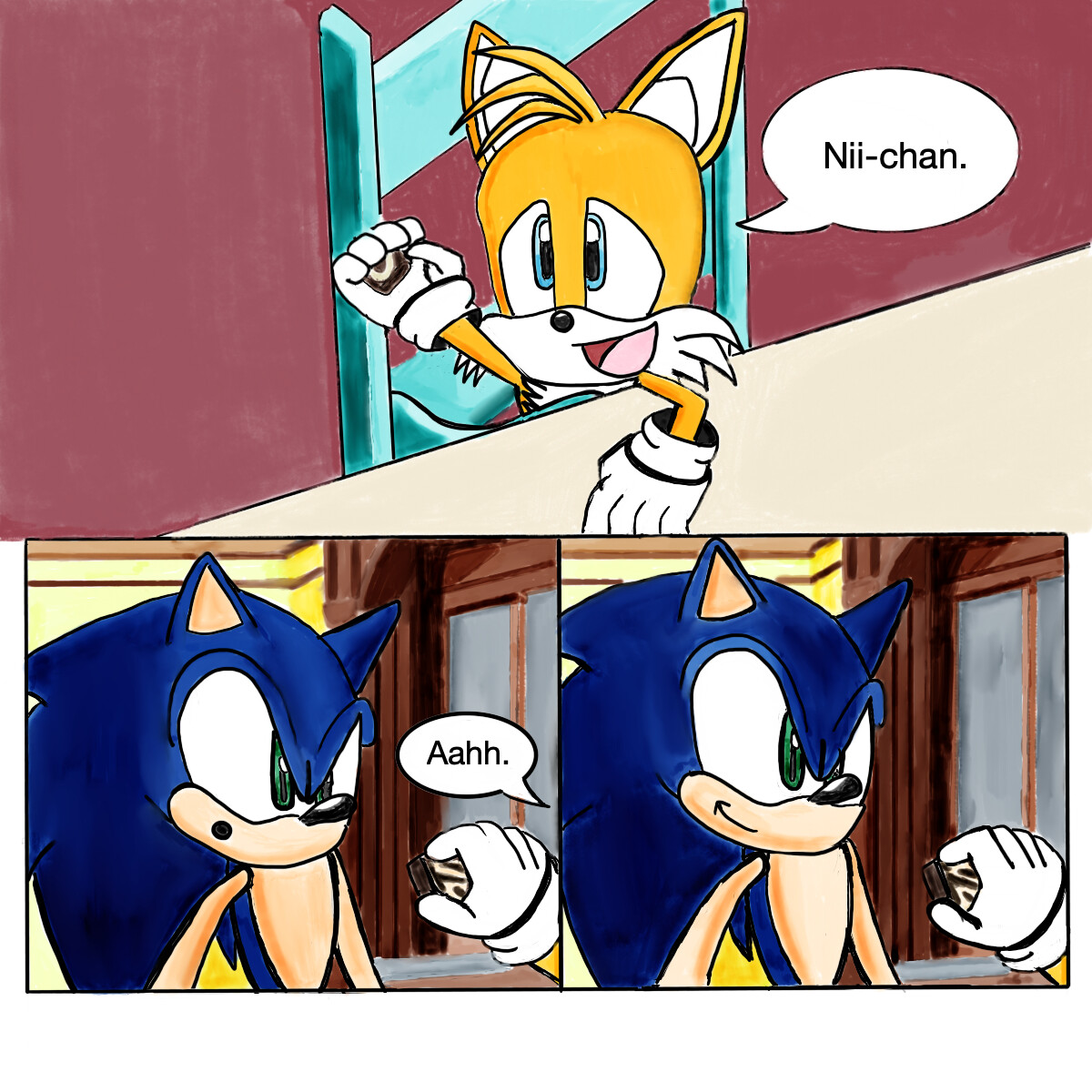 Sonic And Tails Comics Funny