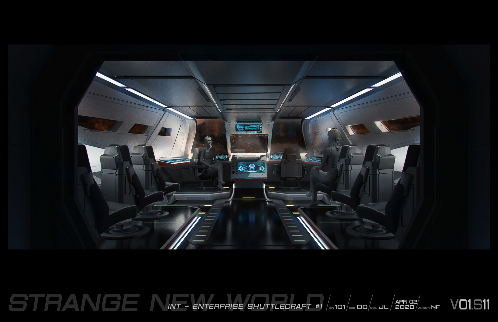 Ryan Dening - Strange New Worlds - Shuttlecraft