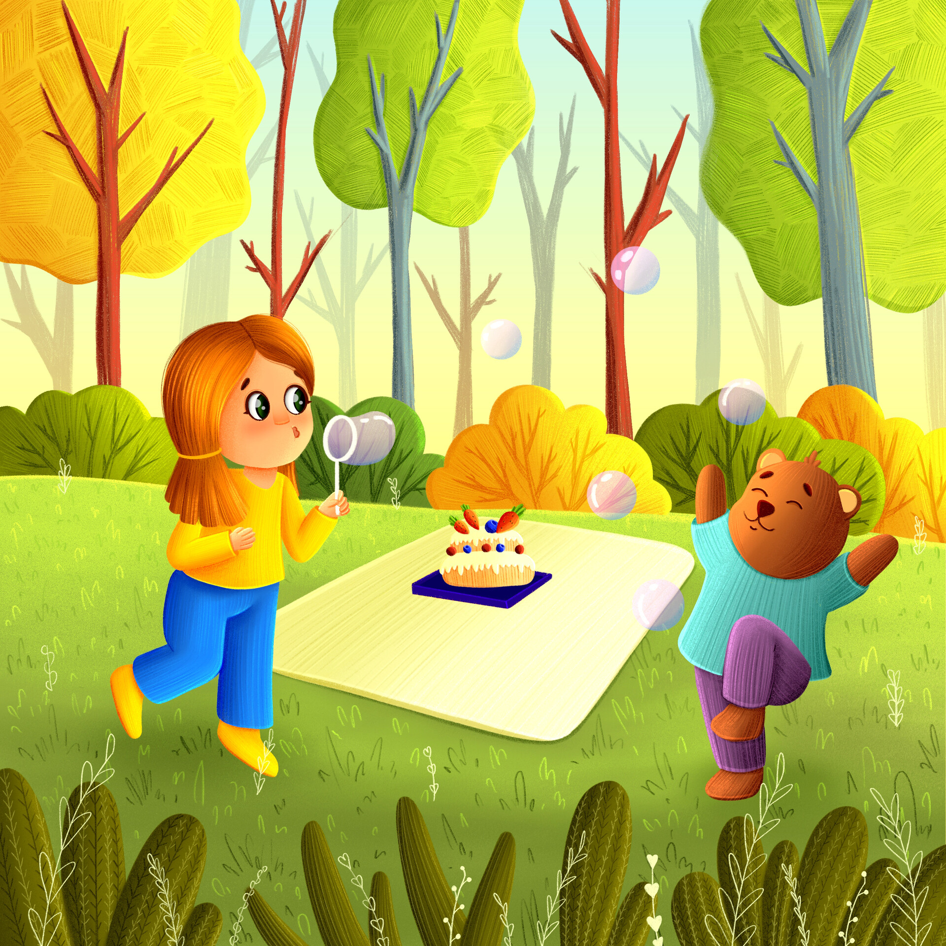 ArtStation - Illustration for a children's book