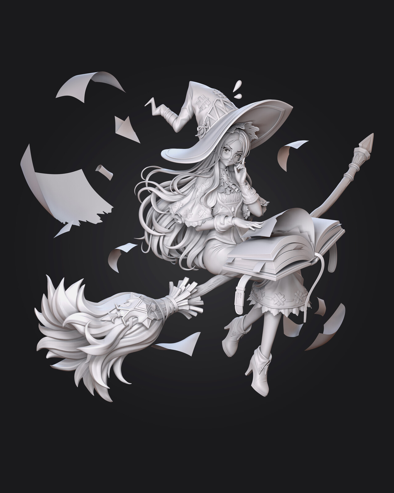 陈楚武-3d二次元日漫班-Student work白模