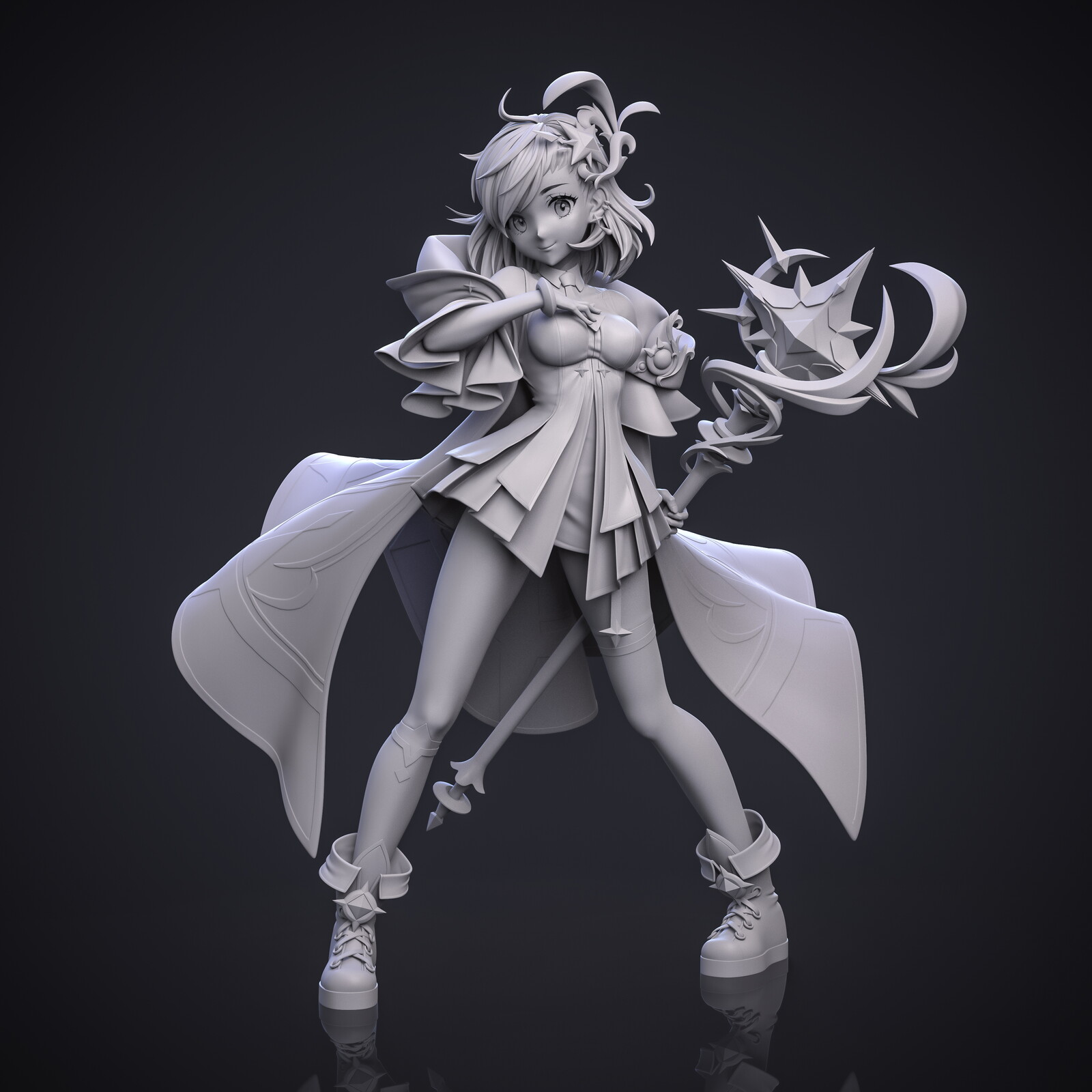 刘杰-3d二次元日漫班-Student work白模