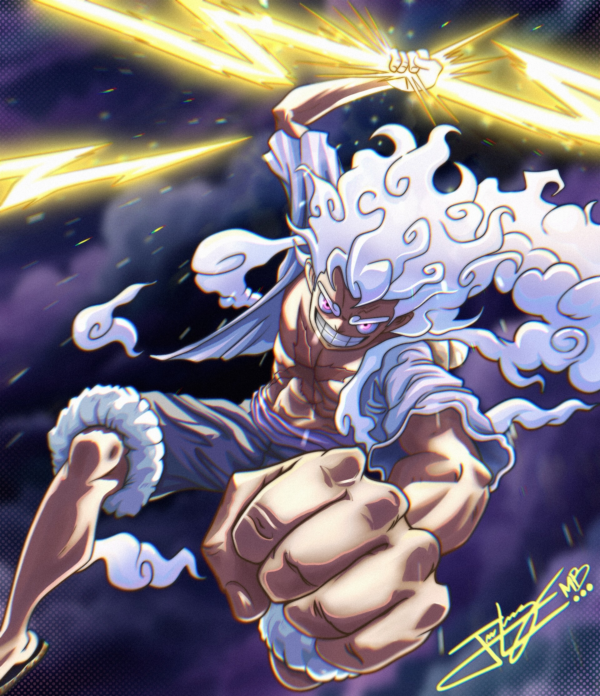 ArtStation Luffy Gear 5