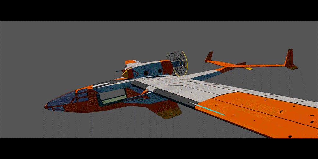 Progression, straightforward really. Not mentioning like 20 versions of lightning flashes that i finally scrapped ;).