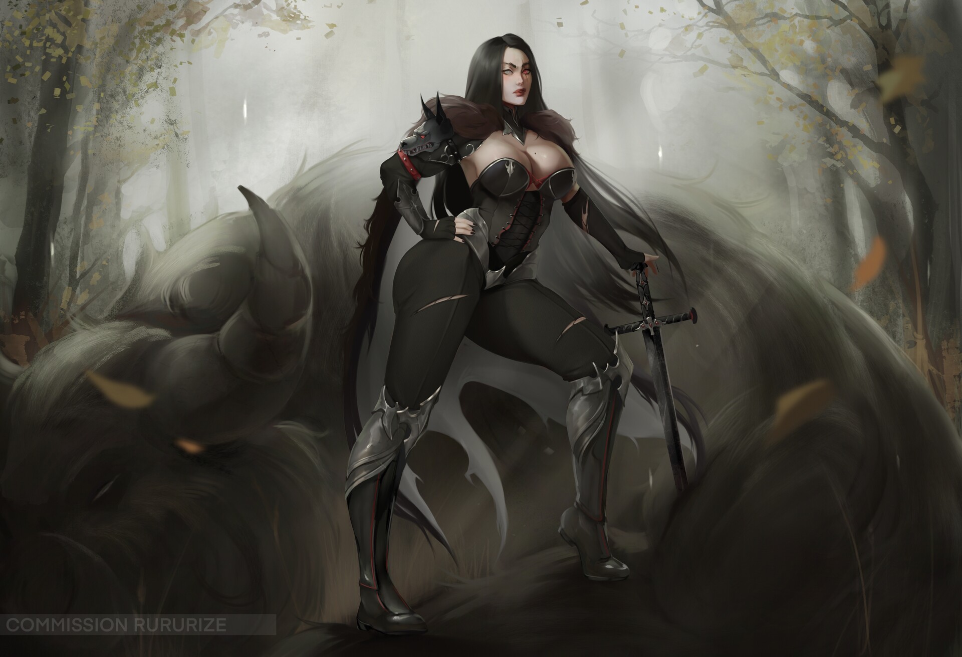 ArtStation - [Commission] Monster Hunter OC