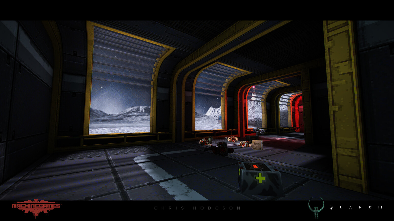 My Skybox and texture work being used in the Operation: Corpse Run episode by Andrew Yoder