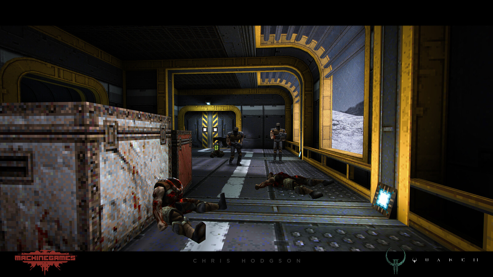 My Skybox and texture work being used in the Operation: Corpse Run episode by Andrew Yoder