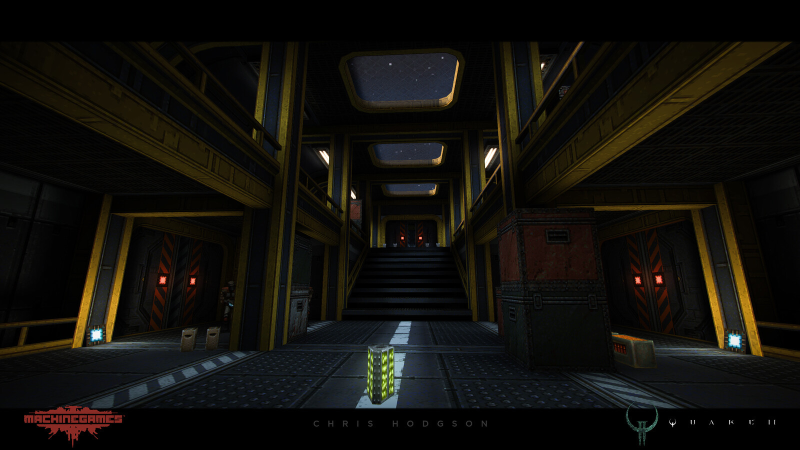 My Skybox and texture work being used in the Operation: Corpse Run episode by Andrew Yoder