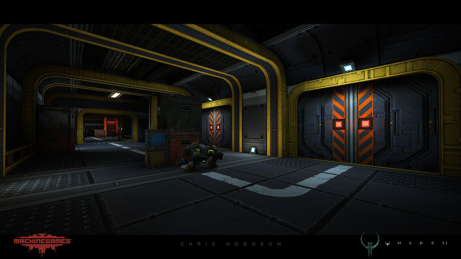 My Skybox and texture work being used in the Operation: Corpse Run episode by Andrew Yoder