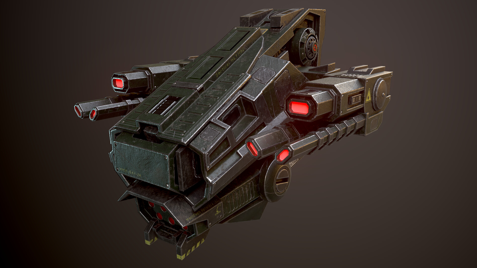 ArtStation Sentinel Mk.1 Main Battle Drone
