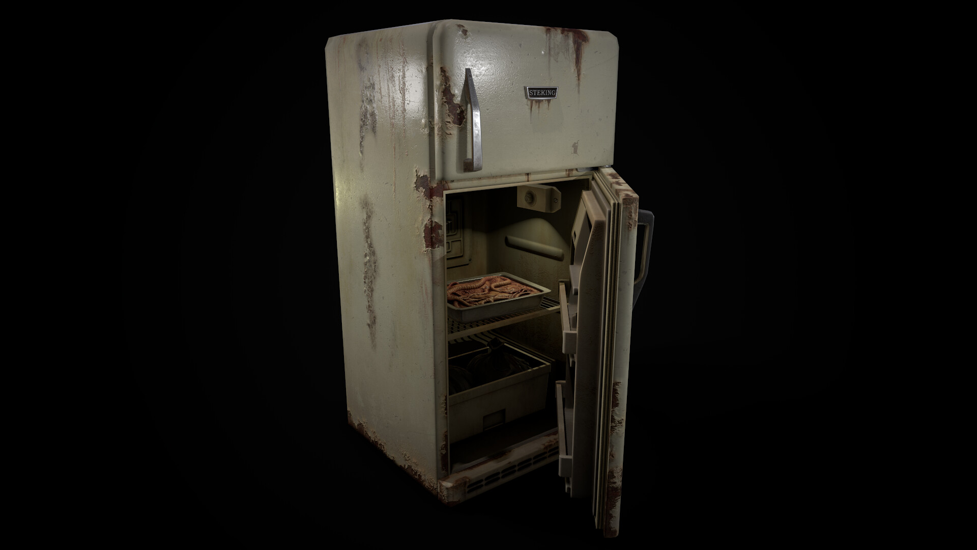 ArtStation Horror Refrigerator