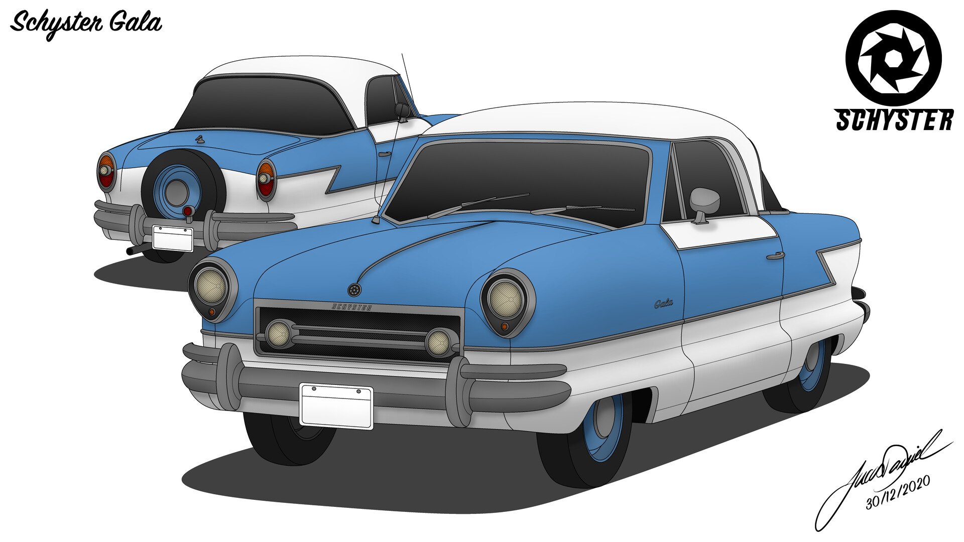 Cars 3 — Daniel Nash Illustration
