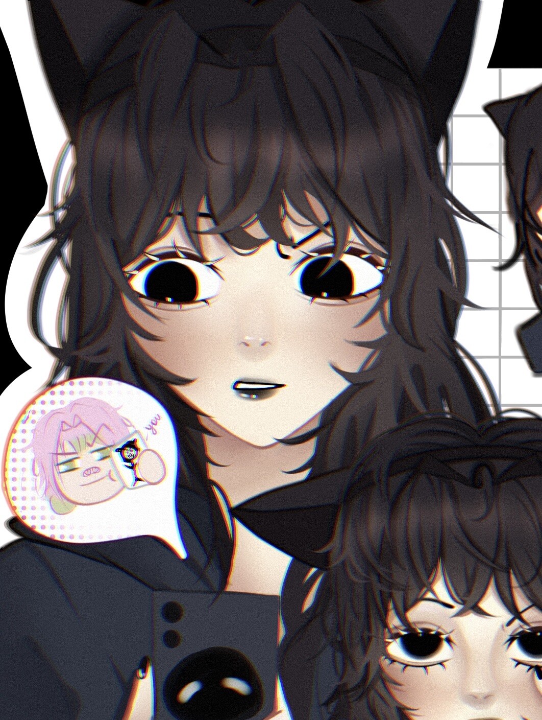 roblox face in my art style ! [1/?]