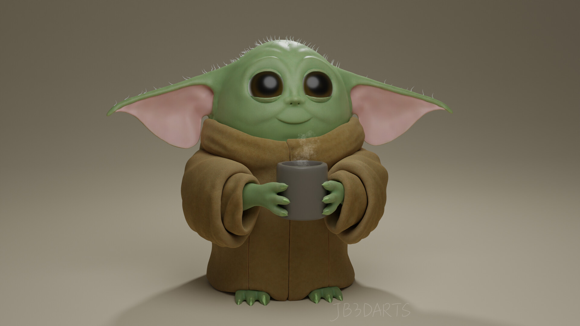 ArtStation - Baby Yoda