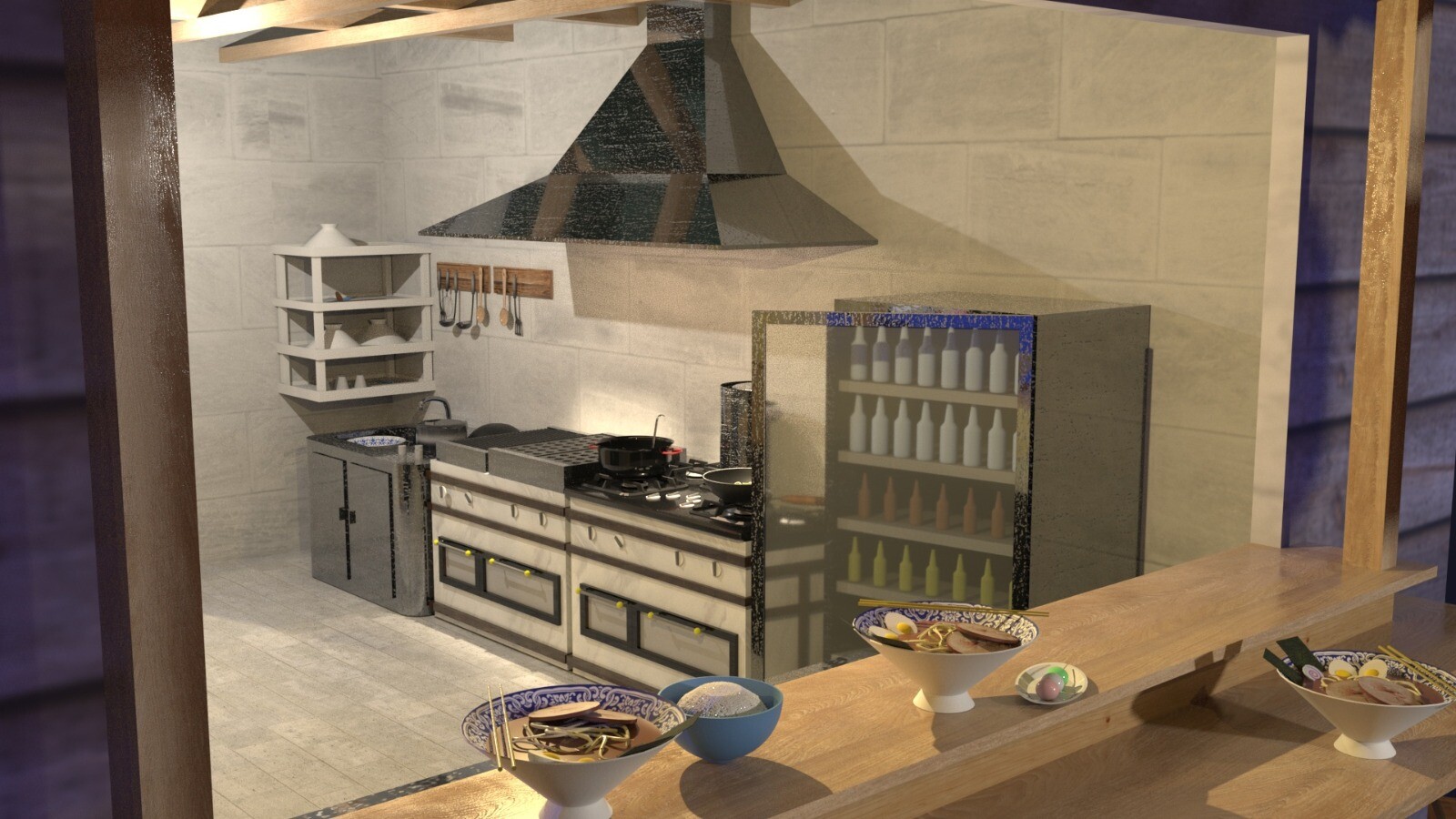 Danny Evans - Ramen Restaurant