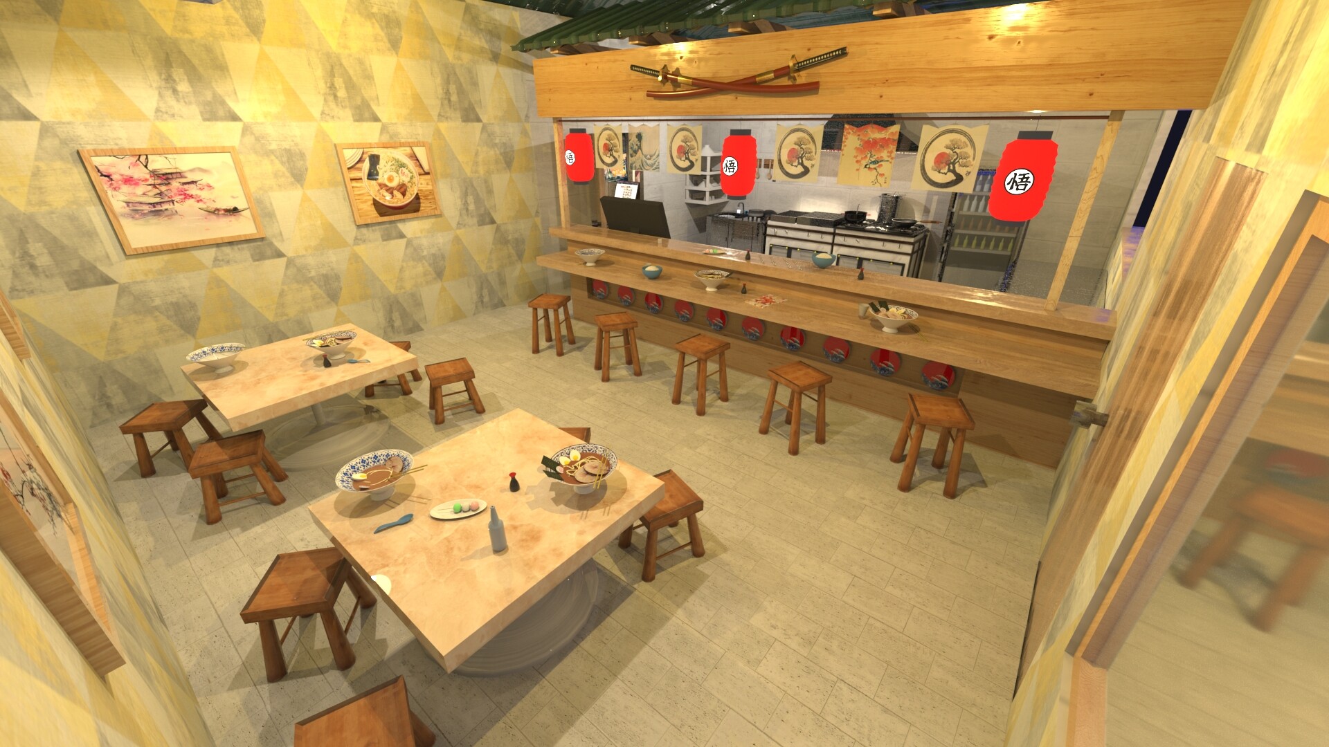 Danny Evans - Ramen Restaurant
