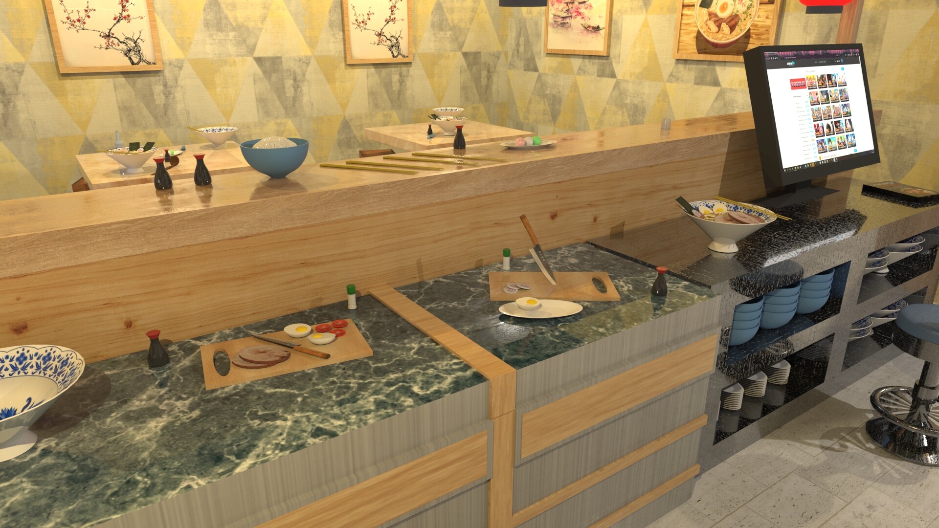 Danny Evans - Ramen Restaurant