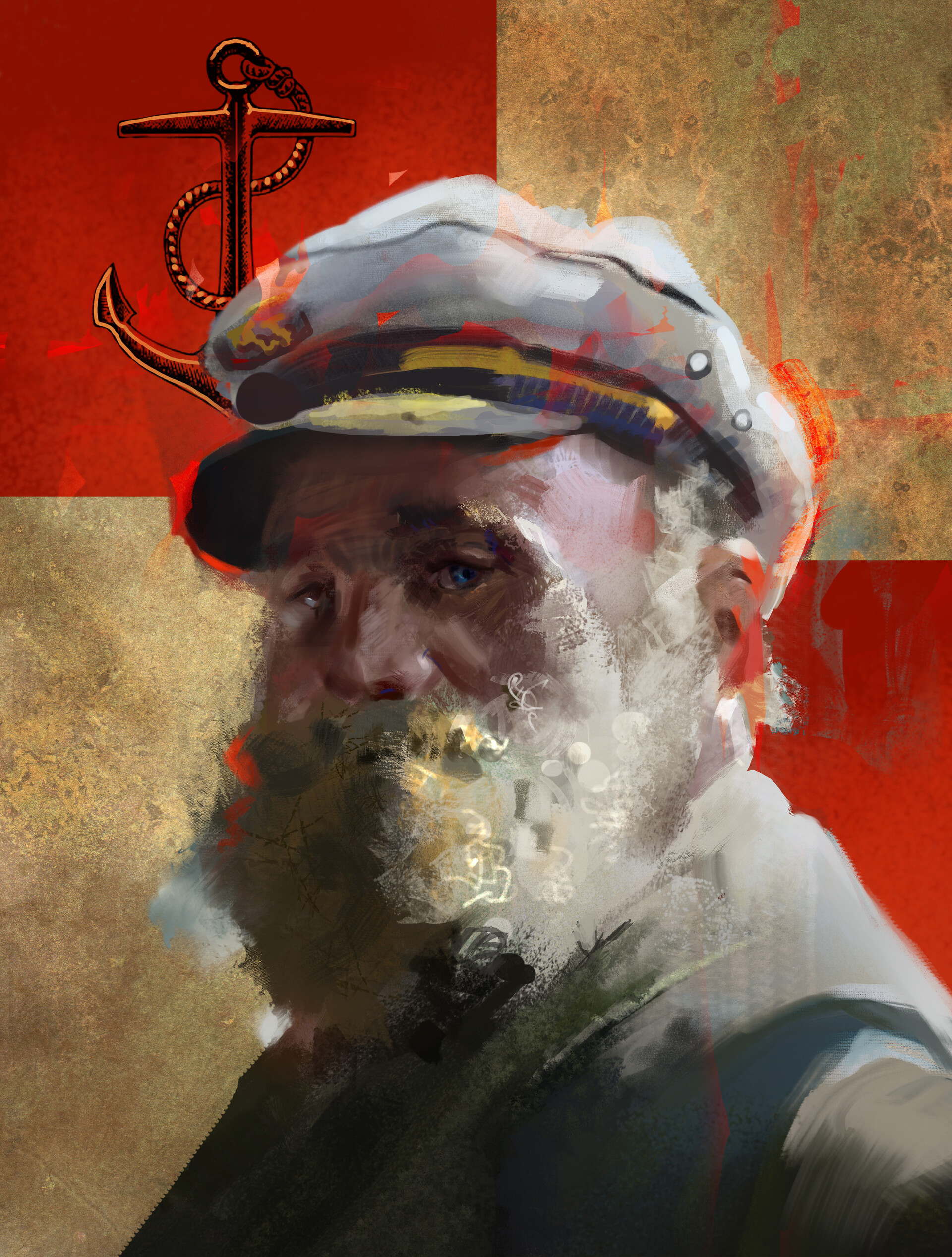 ArtStation - The Captains Portrait