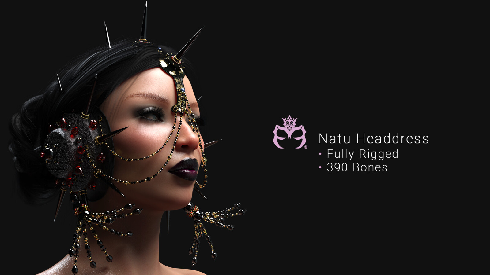 Rigged 3D Jewelry by ParallaxCreates
