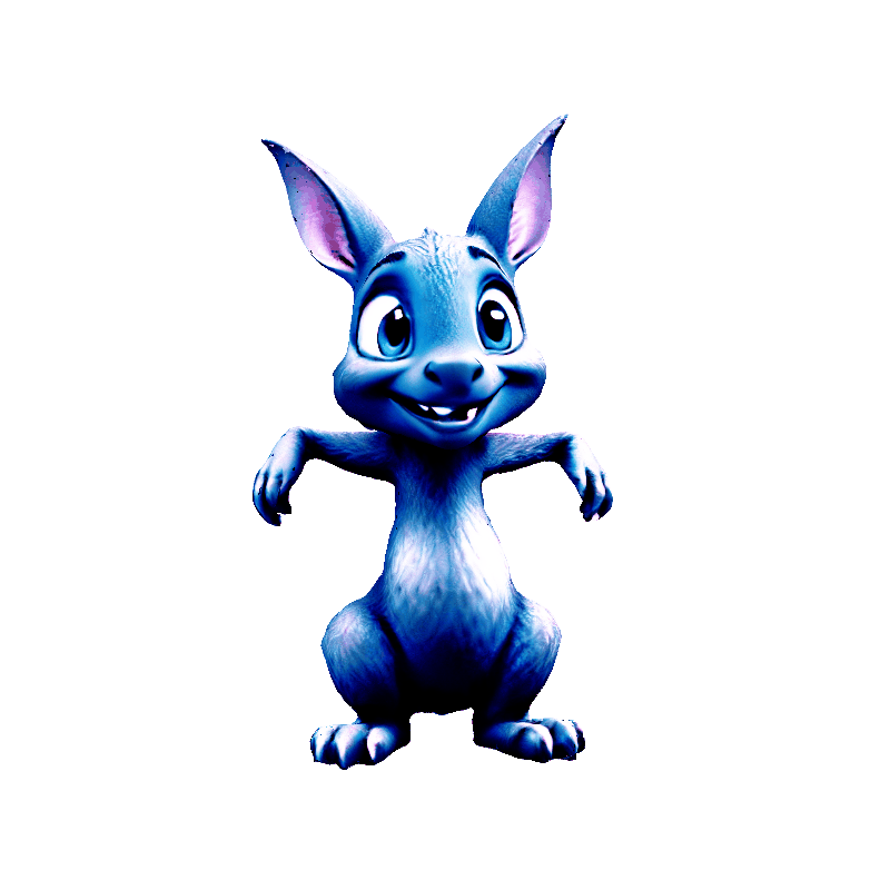 This little guy was a raw render that I symmetrized, and turned into a 3d model with  csm.