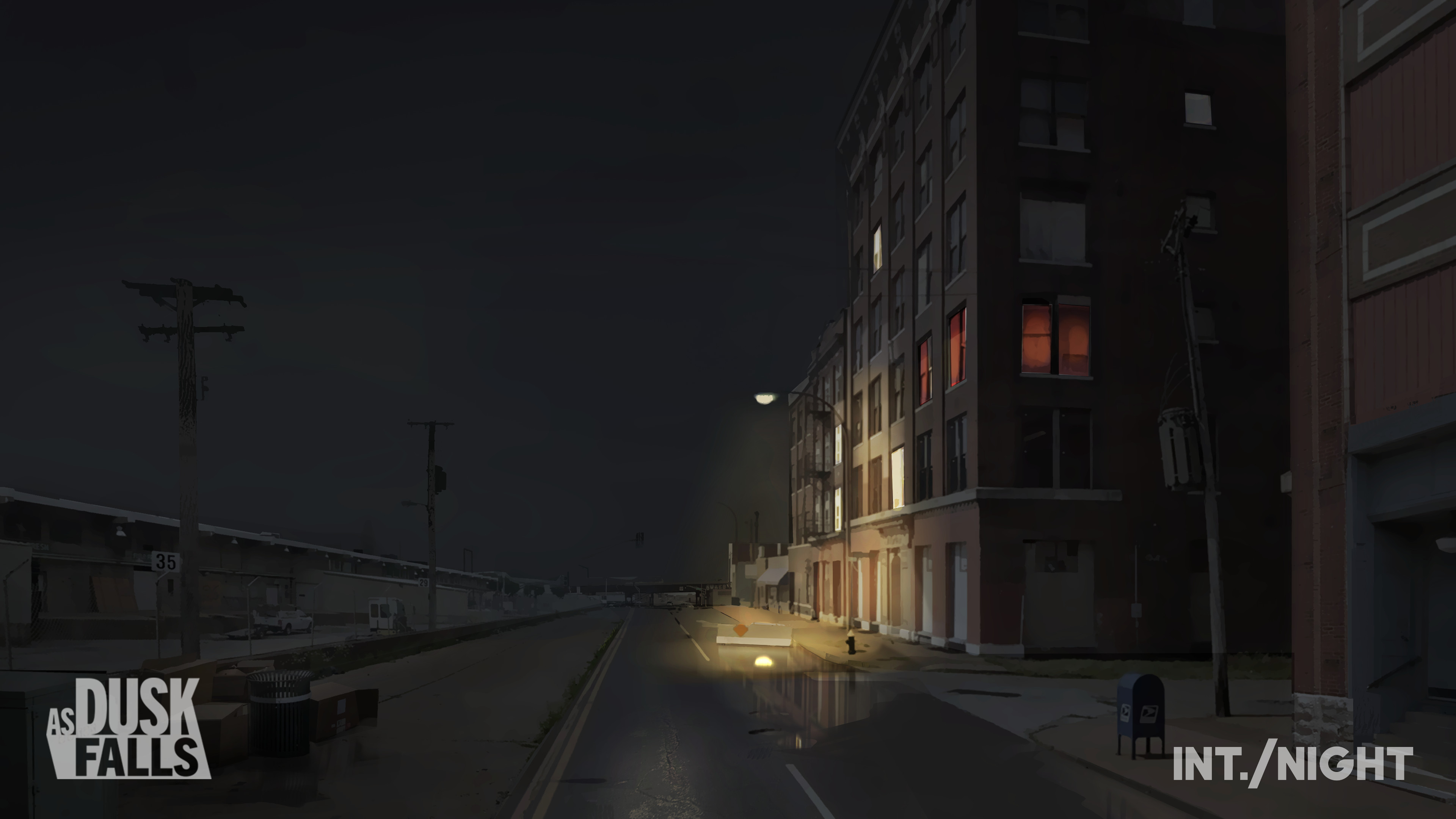 Street in St. Louis, where some of the action of Book 2 takes place.