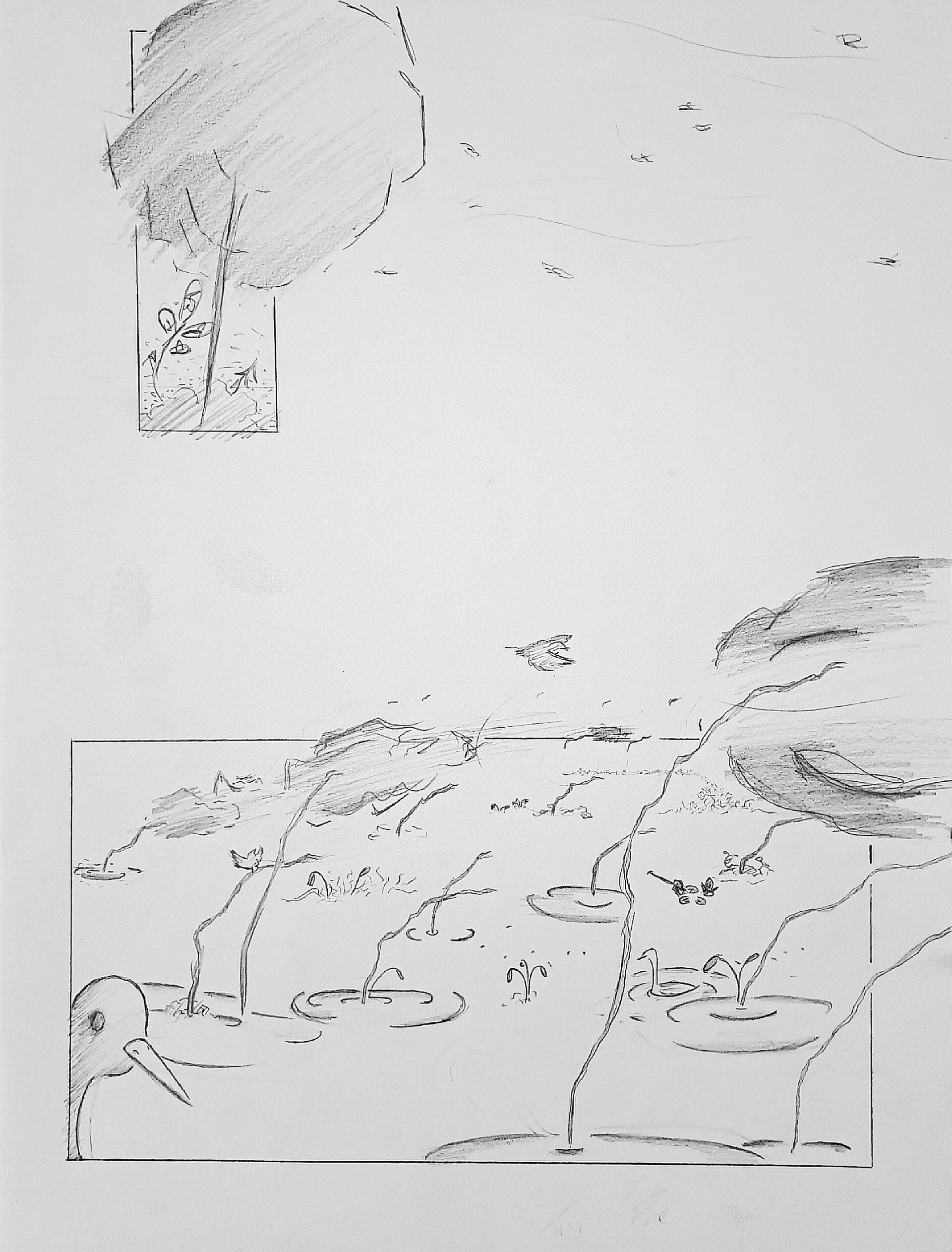 ArtStation Alligator River National Park and also a Beach for no reason.