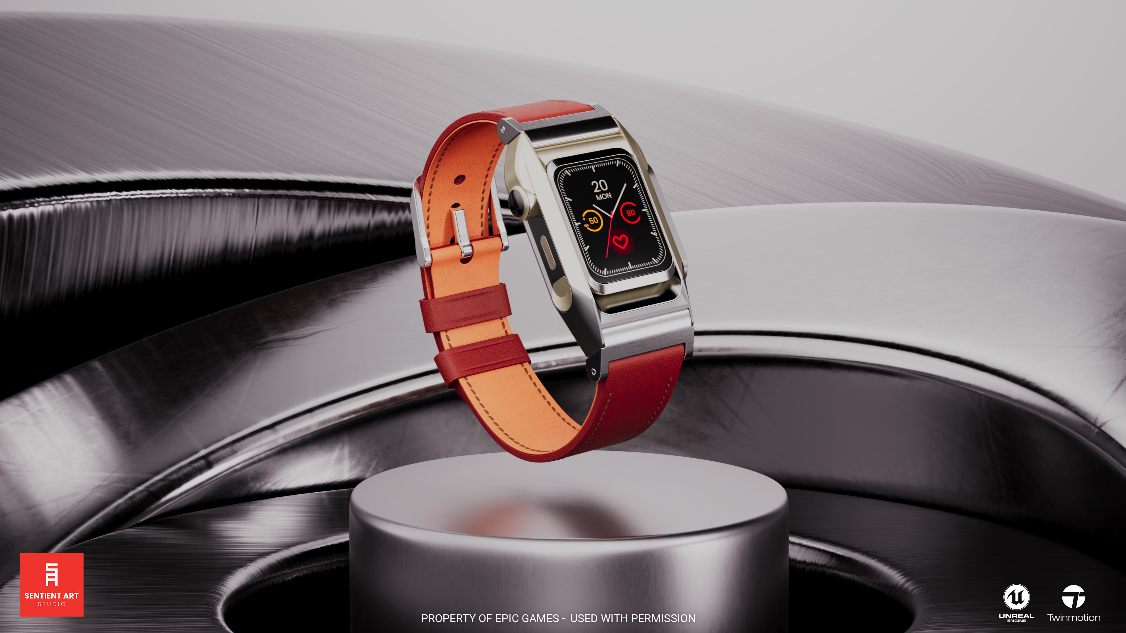 Sentient Art - Twinmotion - Watches (packshot materials and models)