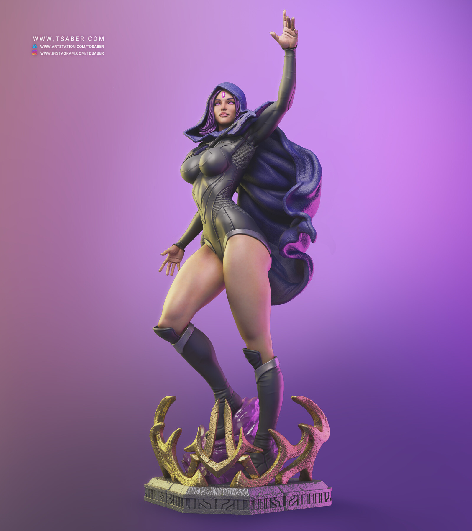 ArtStation - Teen Titans 3d print pack