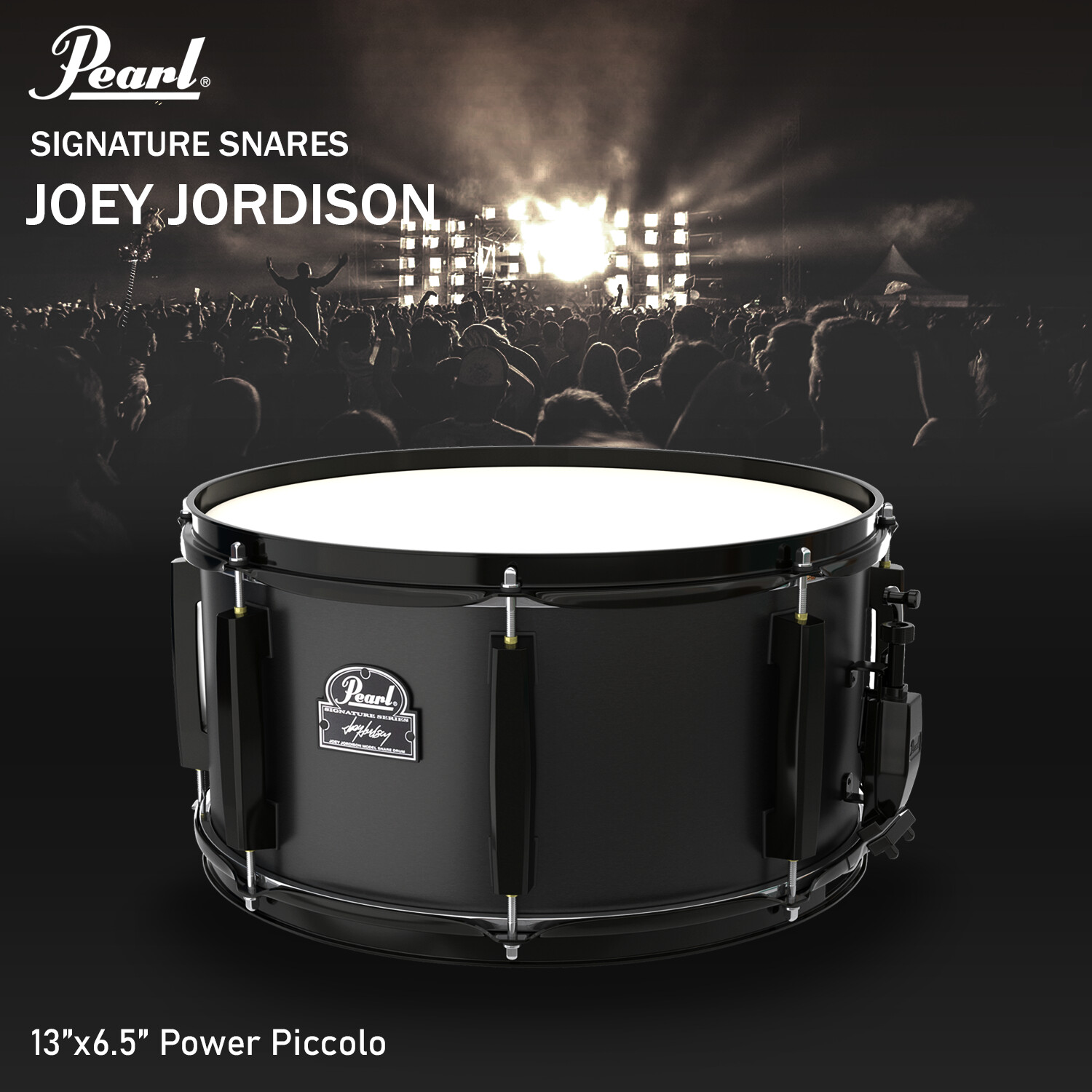 Pearl joey jordison signature snare drum discount