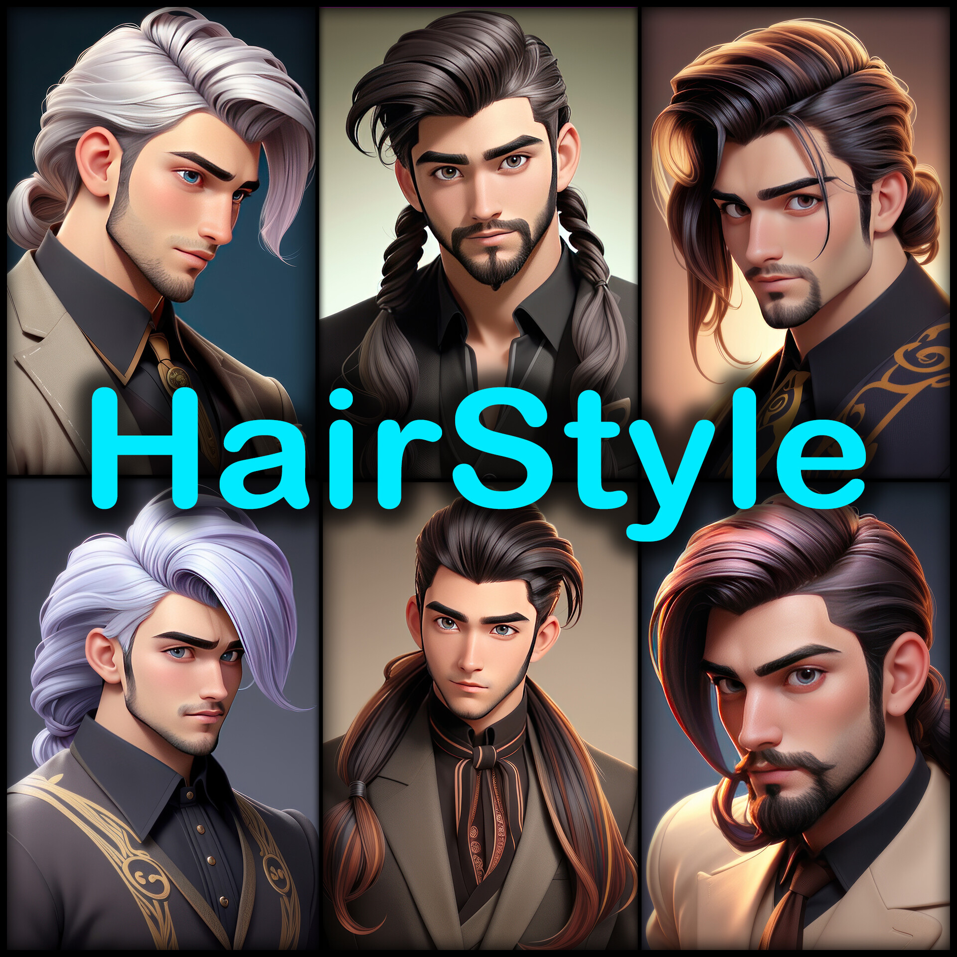 ArtStation - Hairstyle 2