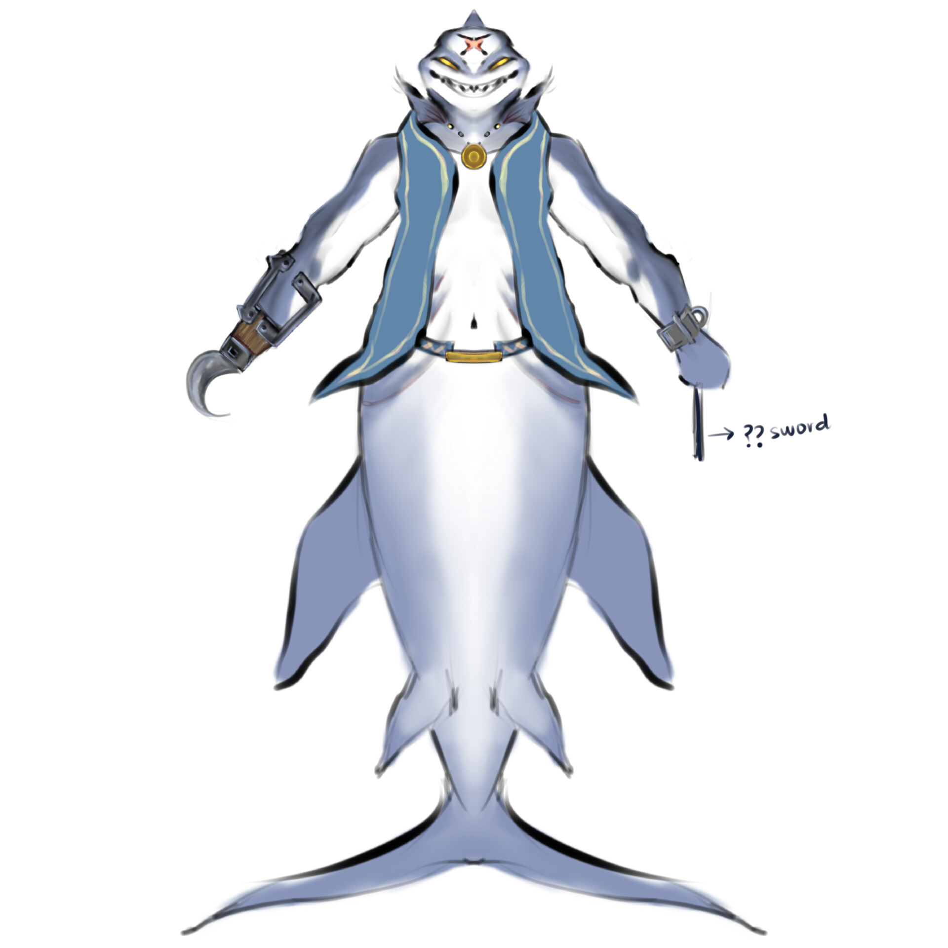 ArtStation - Captain Shark