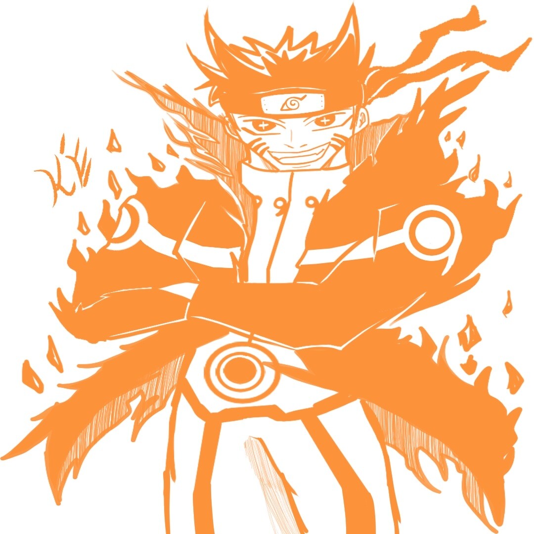 ArtStation Naruto color wheel challenge