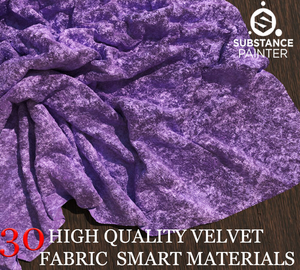 ArtStation fabric _ HIGH QUALITY VELVET FABRIC SMART MATERIALS
