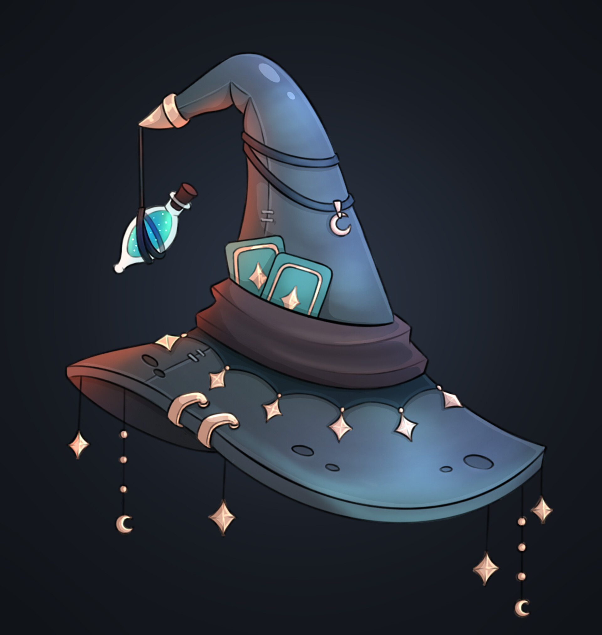 ArtStation - Witch Hat Concept