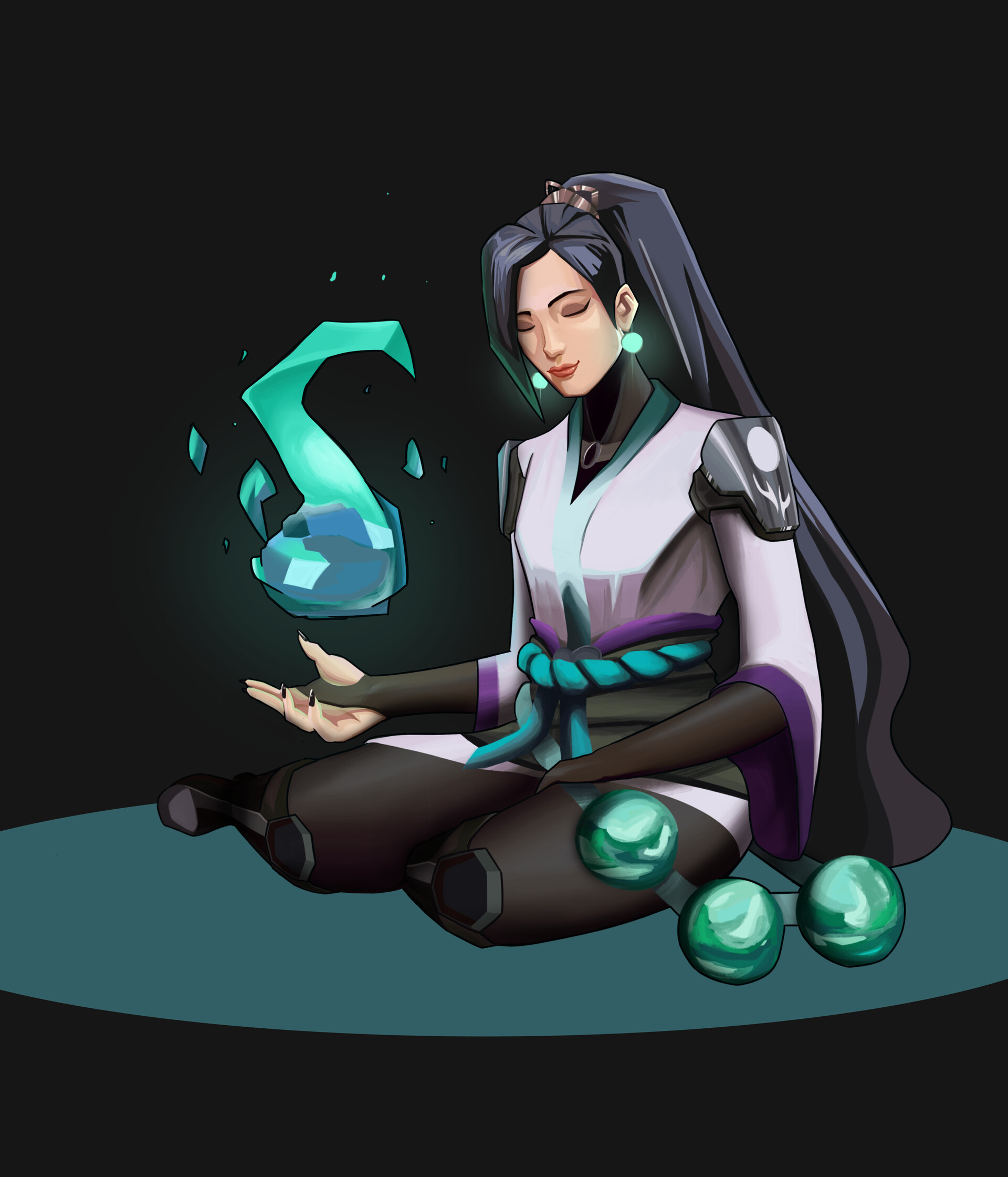 ArtStation Valorant Sage Fanart