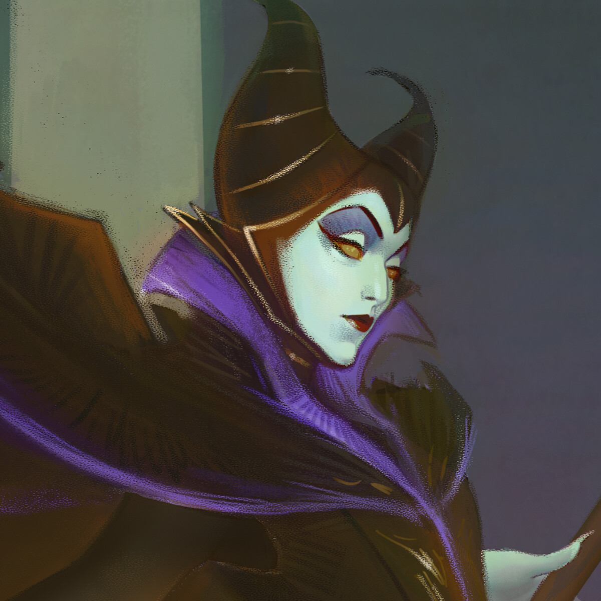 ArtStation - Variant Cover Disney Villains: Maleficent issue 3